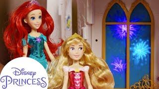 The Disney Princess Sleepover in a Castle  Disney Princess [upl. by Denn]