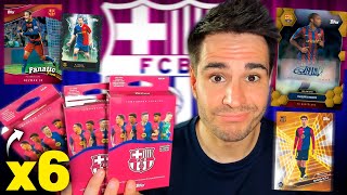 Abriendo Topps FC Barcelona Fan Set 202425 cartas numeradas aseguradas  JuanluDBZ [upl. by Nalani580]