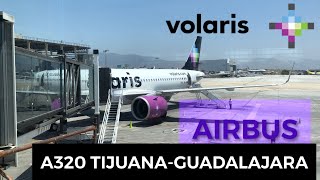 Volaris Airbus A320  Y4468 Tijuana  Guadalajara México [upl. by Kirschner]