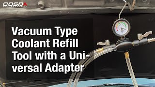 How to Refill Coolant by Using a Vacuum [upl. by Emyle]