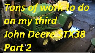 My 3rd John Deere STX38 for resale Part 2 of 2 [upl. by Danit]