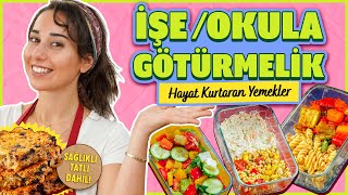 İster İşe İster Okula Götürmelik Hayat Kurtaran Tarifler 🍱 [upl. by Zilevi]