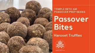 Passover Bites Sephardic Charoset Truffles [upl. by Astraea]