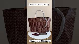 Goyard Saint Louis GM Tote Bag bag luxurybag luxury goyard totebag [upl. by Janith750]