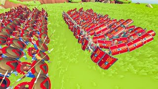 TABS  300 Spartans vs TESTUDO Formation in Totally Accurate Battle Simulator [upl. by Carroll]