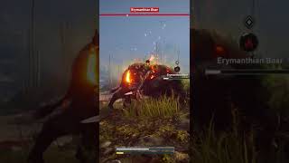 Erymanthian Boar gaming assassian actionadventuregame assassinscreedodyssey [upl. by Ayam599]