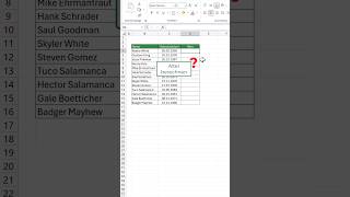 Das Alter in Excel berechnen 🙈 excel tipps tricks microsoftambassador [upl. by Ecylla]