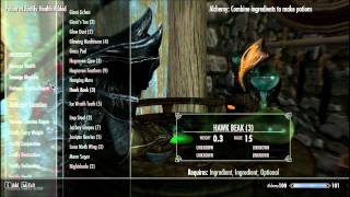 Skyrim  The Best Legit Alchemy Potions [upl. by Giah346]