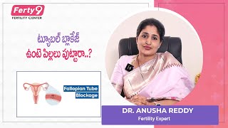 Fallopian Tube Blockage Symptoms Treatment in Telugu  fallopiantubeblockage [upl. by Atiniv]