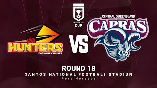 SP PNG Hunters vs Central Queensland Capras  Match Highlights  QRL Hostplus Cup  Round 18 [upl. by Ecnerwal732]