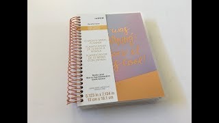 Recollections Mini Weekly Planner Review [upl. by Hainahpez]