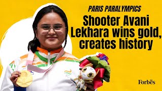 Shooter Avani Lekhara wins gold at Paralympics Watch her inspiring story [upl. by Ayoras]