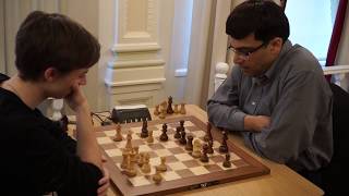 Dubov vs Anand  Tal Memorial Blitz 2018 [upl. by Magena170]