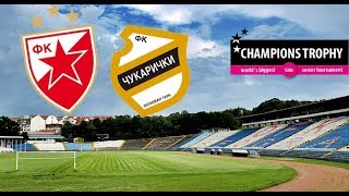 CHAMPIONS TROPHY  FK Crvena Zvezda 21 FK Cukaricki [upl. by Bristow]