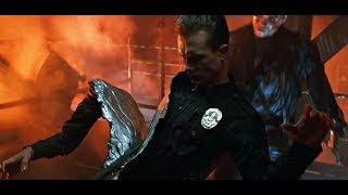 Terminator 2 Final Battle T800 vs T1000 4K Remastered [upl. by Aiden476]