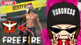 🔴 FREE FIRE ao vivo BR RANK rumo ao MESTRE 3 [upl. by Dlorej]