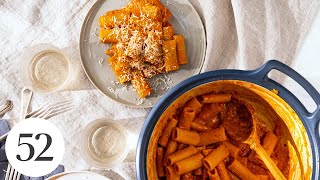 The Best Rigatoni With Vodka Sauce  Recipe [upl. by Wolliw]