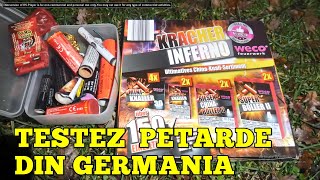 TESTEZ PETARDE NOI diferite din GERMANIA  BOMBE 30g  18g 🧨🧨🧨 [upl. by Budge]