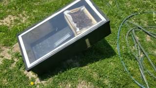 Beekeeping Solar Wax melter [upl. by Alletsirhc775]