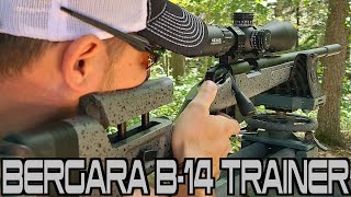 BERGARA B14 22LR TRAINER  MATCH RIFLE ON A BUDGET [upl. by Naerol]