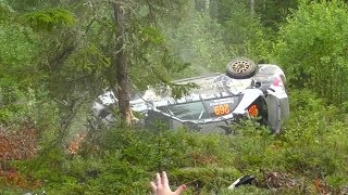 WRC Secto Rally Finland 2024  CRASH amp OFF  Friday [upl. by Ballinger699]