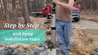 Deep Submersible Well Pump Installation Educational Guide [upl. by Immak264]