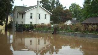 Tunkhannock PA Flood of 2011 [upl. by Yhotmit]