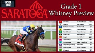 Longshot or National Treasure Grade 1 Whitney Preview [upl. by Tybald]