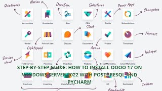 StepbyStep Guide How to Install Odoo 17 on Windows Server 2022 with PostgreSQL and Pycharm [upl. by Nawtna988]