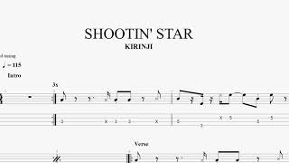 SHOOTIN STAR 【KIRINJI】 ベースtab譜 [upl. by Wren]