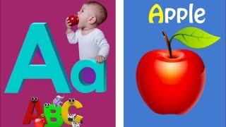 Elphabet a for ant b for burger c for cow for kids [upl. by Sucrad]