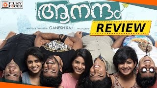 Aanandam Malayalam Movie Review Ganesh raj Vineeth Sreenivasan Anjali Menon [upl. by Johnathon]