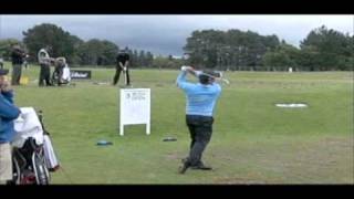 Francesco Molinari Slow Motion Golf Swing [upl. by Fanya]