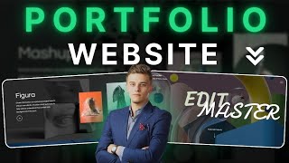 FREE Portfolio Website For Video Editor amp Graphic Designer  No Domain Need [upl. by Laerol]