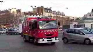 Paris Fire Brigade EngineRescue  BSPP PS 183 [upl. by Naliorf]