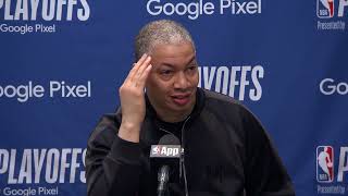 Ty Lue Reacts to Lakers Head Coach Rumors [upl. by Aicilat900]