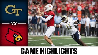 Louisville vs Georgia Tech Game Highlights  2024 ACC Football [upl. by Malka]