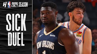 Chet Holmgren meets Zion Williamson 🔥 FULL Duel Highlights [upl. by Obie]