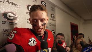 Carson Beck details his epic speech in front of team ahead of Tennessee game [upl. by Hach]