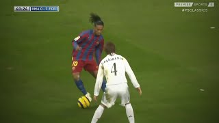 Ronaldinho vs Real Madrid 2005English Commentary HD [upl. by Nayek]