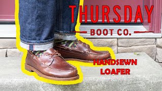 Thursday Boot Co Handsewn Loafer [upl. by Bernete]