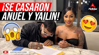 ANUEL amp YAILIN SE CASARON MARIDO Y MUJER DE MANERA OFICIAL IMAGENES EXCLUSIVAS DE LA BODA [upl. by Braca]