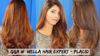 All About My Hair Color  QampA w Wella Hair Expert  Placid [upl. by Nangem]