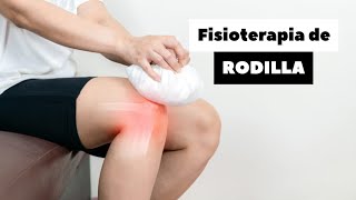 FISIOTERAPIA DE RODILLA [upl. by Kotz]