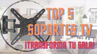 🔴📺 Los 5 MEJORES soportes para TV BARATOS de AMAZON 2024✅CalidadPrecio Soporte para televisión [upl. by Ozmo]