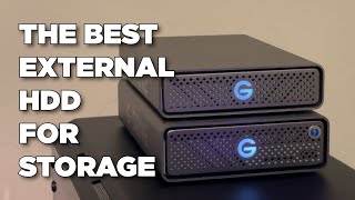 GTechnology GDrives Thunderbolt 3 and USBC Desktop External Hard Drive [upl. by Petronilla]