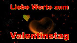 ❤️ Valentinstag 14 Februar ❤️ Tag der Liebenden Liebespaare Verliebte ❤️ Ich liebe Dich ❤️ Love you [upl. by Jewel493]