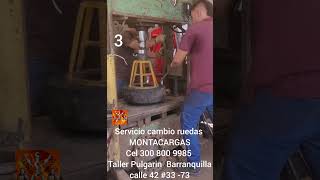 3 Ajuste de rin y rueda de mintacargas tainco [upl. by Adranoel177]