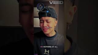 All or Nothing Otown short cover ❤️🧡💛💚💙 justinvasquezcover cover rap viralvideo fyp [upl. by Rentschler509]