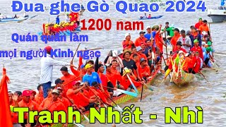 Đua ghe ngo Gò Quao 2024  Trận chung kết Nhất Nhì Đội quán quân đã làm mọi người đều ngạc nhiên [upl. by Harty]